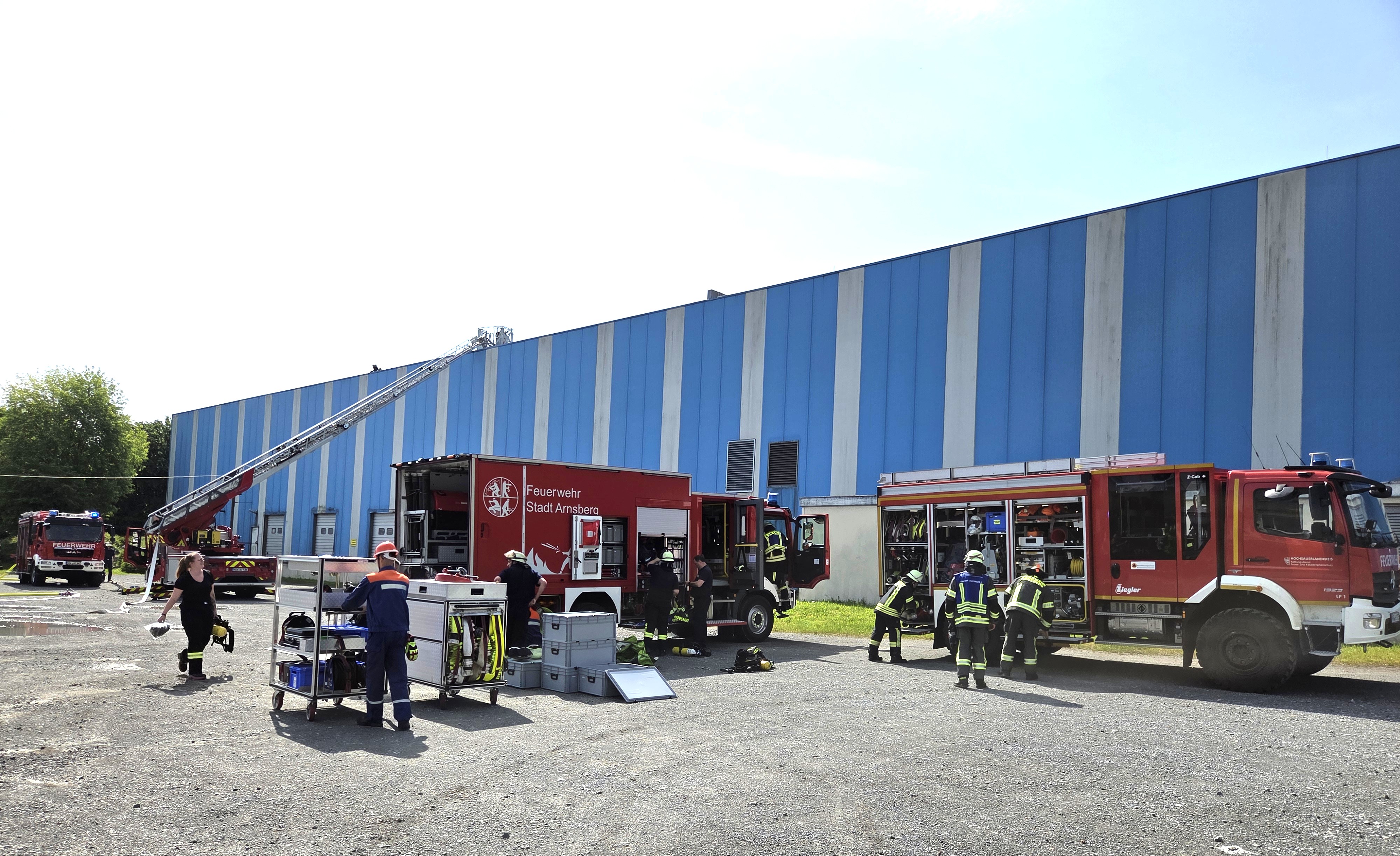 Feuerwehrübung